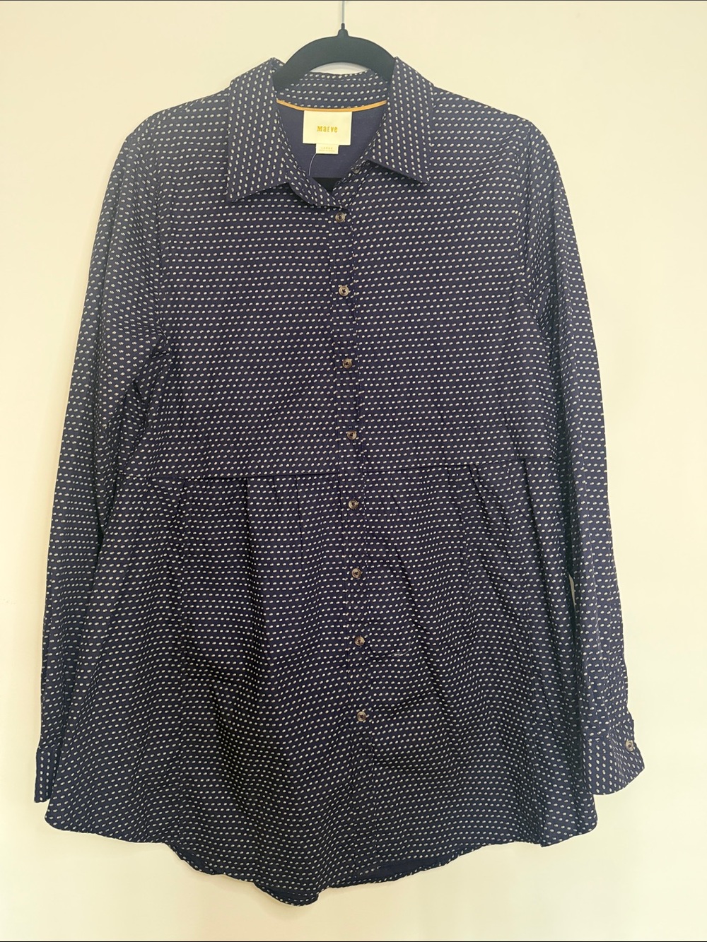Maeve x Anthropologie Aled Polka Dot Tunic